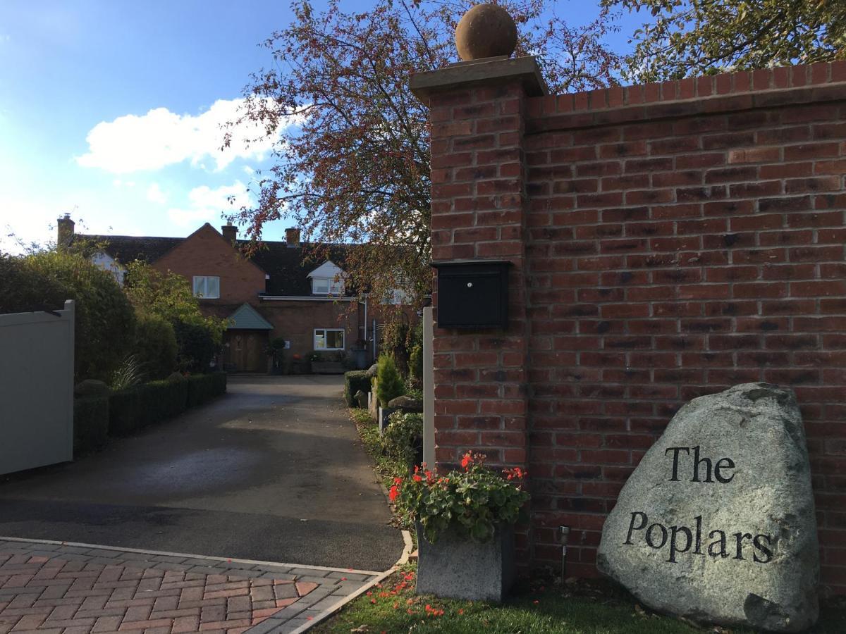 The Poplars Bed & Breakfast Newbold on Stour ภายนอก รูปภาพ